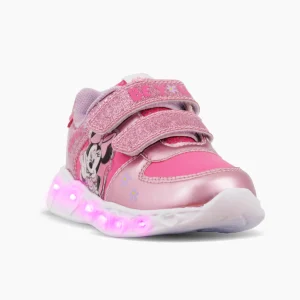 MINNIE FLOWER FUCSIA CON LUZ AL PISAR