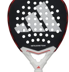 Paleta De Padel adidas Metalbone Team 3.4 2025 Color Negro/Rojo