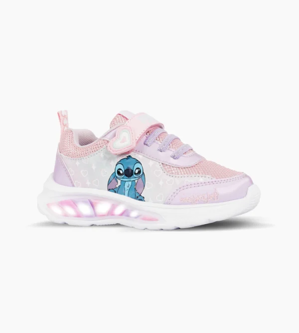 STITCH SWEET LILA CON LUZ AL PISAR